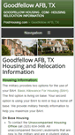 Mobile Screenshot of goodfellowhousing.com